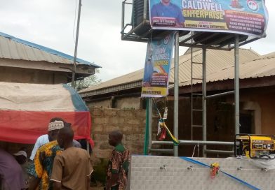 Fanfair as Olukeye Community in Egbeda LG Gets Motorised Borehole