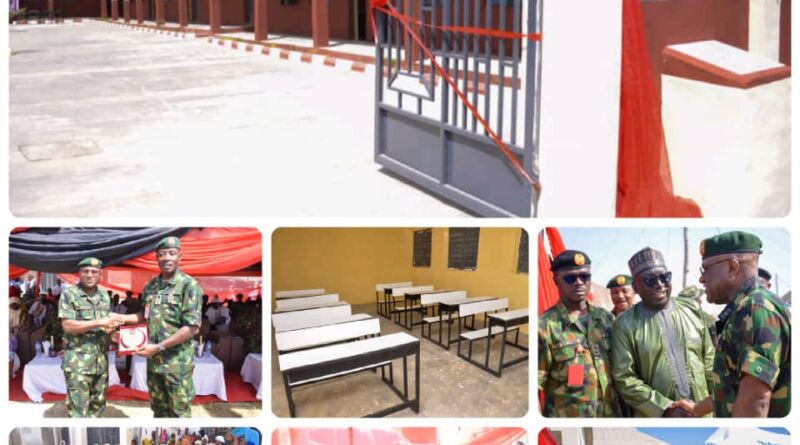 Acting Chief of Army Staff Commissions Education Infrastructure Projects and Offices for Itesiwaju Community Primary School, Kwara State