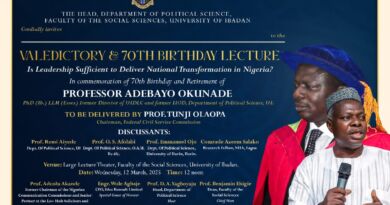 CELEBRATION OF AN ACADEMIC PATRIARCH: The Remarkable Journey, Legacy, and Impact of Distinguished Professor Bayo Okunade, PBO