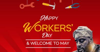 Conference of Speakers Chairman, Ogundoyin, Calls for Stronger Labour Laws as Nigeria Marks May Day