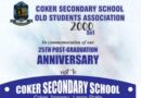 Transforming Amenities in Public Schools is Achievable With Alumni Support, President Coker Secondary Sch 1999/2000 Set says