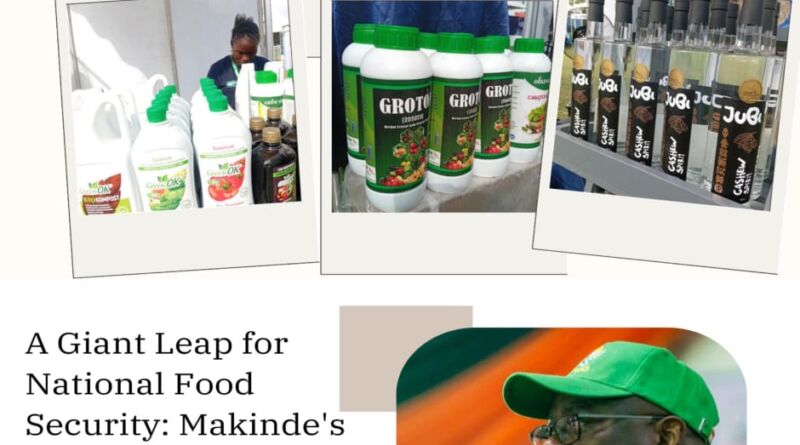 A Giant Leap for National Food Security: Makinde’s Agribusiness Agenda Sets the Pace