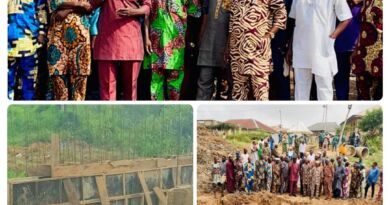 Communities excited as Olatunji flags off 16 meters culvert construction, two others in Oluyole LG