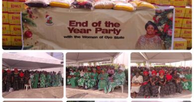 Xmas Party: Makinde’s Wife Urges Women to Embrace Giving, Unity as Christmas Nears