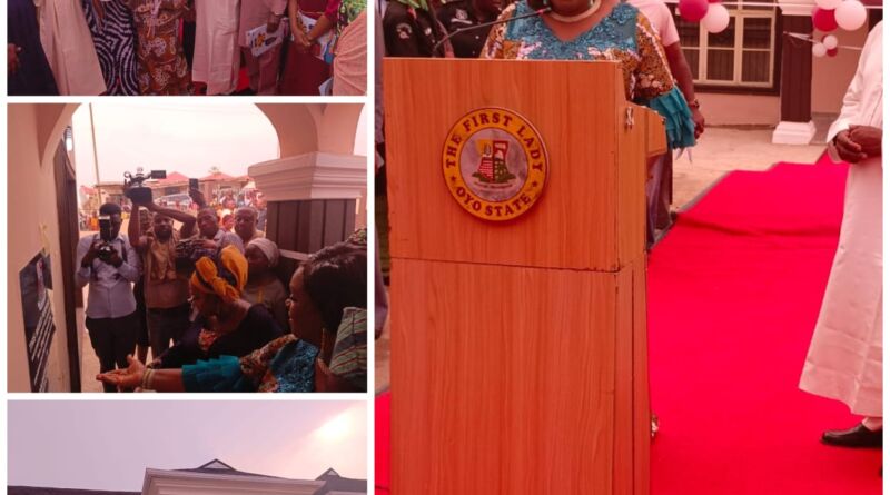 Makinde’s Wife Commissions Egbeda Marriage Registry,Flags Off Health Insurance Scheme