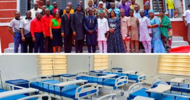 Oluyole LG chairman commissions, hands-over fully furnished ultra modern healthcare centre to Tech-U Oluyole LG chairman commissions, hands-over fully furnished ultra modern healthcare centre to Tech-U