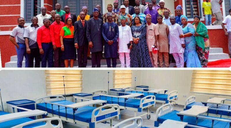 Oluyole LG chairman commissions, hands-over fully furnished ultra modern healthcare centre to Tech-U Oluyole LG chairman commissions, hands-over fully furnished ultra modern healthcare centre to Tech-U