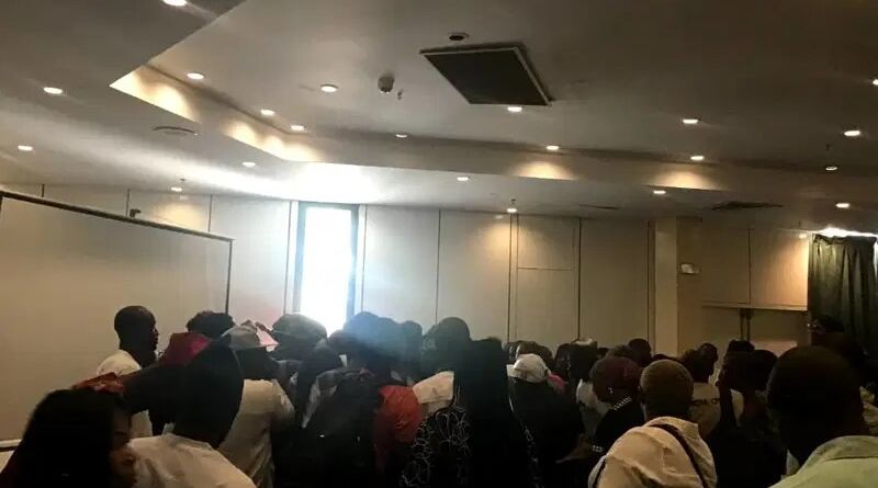 Chaos Rocks APC Convention as Journalists Battle for APC Access Tag Chaos Rocks APC Convention as Journalists Battle for APC Access Tag