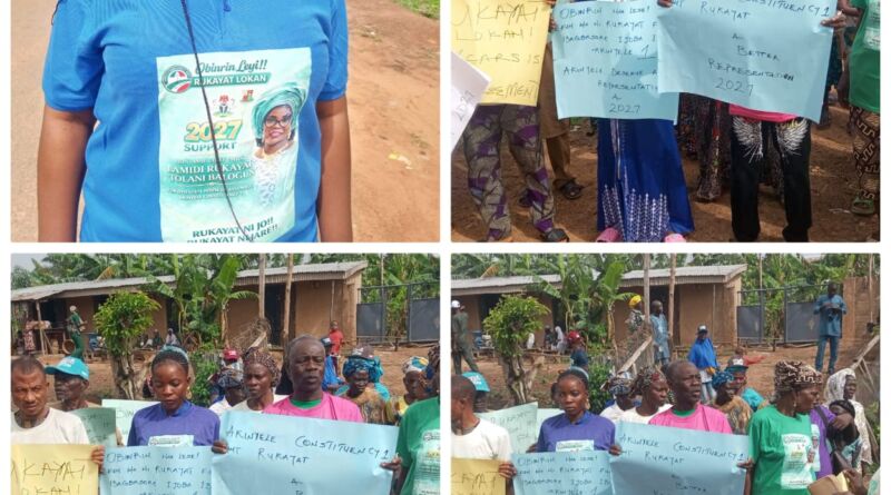 Grassroots Support Builds for Rukayat Balogun’s 2027 Assembly Bid in Akinyele