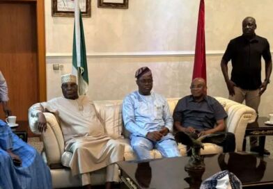 David Mark, Atiku, Peter Obi in Closed Door Meeting With PDP Leaders
