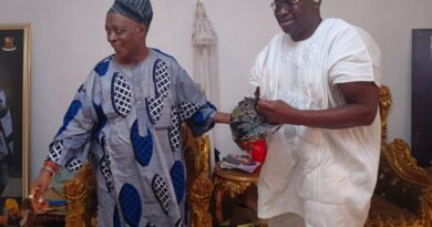 Palace Tension: Fayose Arrives as Olubadan Impeachment Crisis Takes New Turn