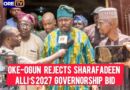 Òkèògùn Rejects Sharafadeen Alli’s 2027 Governorship Bid