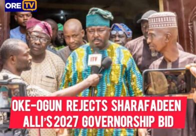 Òkèògùn Rejects Sharafadeen Alli’s 2027 Governorship Bid