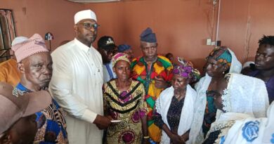 Elias Adeojo Empowers Widows, Elderly, Artisans in Ido, Calls for Unity in Oyo