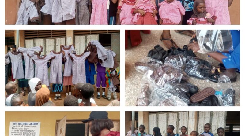 2027: Ajadi concludes Back-to -school first phase, IDC Olunloyo, Community Pry School, Sasa, eight others, benefitted.