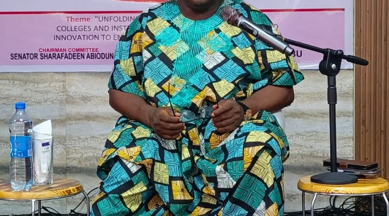 Sharafadeen Alli Seeks Stronger Agricultural Legislation at Ibadan National Summit