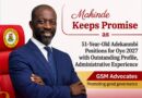 Makinde Keeps Promise as 51-Year-Old Adekanmbi Positions for Oyo 2027 with Outstanding Profile, Administrative Experience – GSM Advocates
