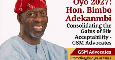 Oyo 2027: Hon. Bimbo Adekanmbi Consolidating the Gains of His Acceptability- GSM Advocates