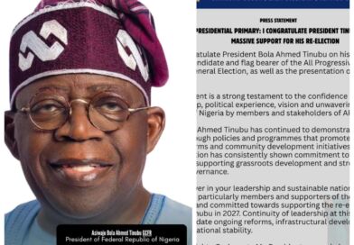 APC Presidential Primary: Jubril Dotun Sanusi Congratulates Tinubu, Calls For Support For Re-election