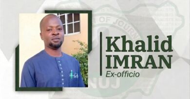 NUJ Oyo Felicitates Ex-Officio Member Khalid Imran