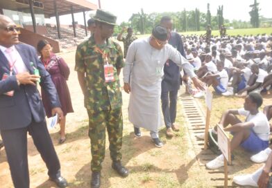 FCC Commissioner Aleshinloye Expresses Concern Over Low Turn-out Of Shortlisted Applicants For Nigerian Army Recruitment Screening