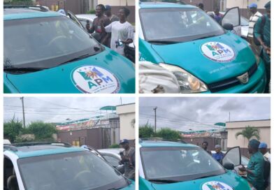 Lagos APM Guber Candidate, Laja Adeoye Donates Campaign Vehicle to APM Lagos Chapter