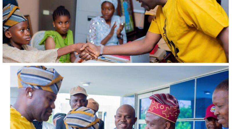 2nd Anniversary-in-Office: Akeem Ige Appoints Student as First-Ever One-Day Chairman