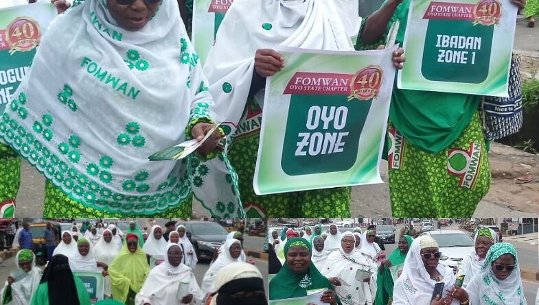 Oyo FOMWAN Kicks Off 40th Anniversary with Rally, Advocates Hard Work, Responsible Parenthood Oyo FOMWAN Kicks Off 40th Anniversary with Rally, Advocates Hard Work, Responsible Parenthood