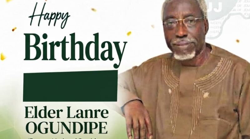 Oyo NUJ Congratulates Former National President, Elder Lanre Ogundipe on His Birthday