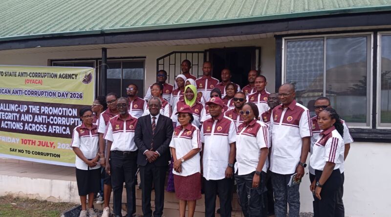 OYACA intestifies Public Sensitization Campaigns against Corrupt Practices OYACA intestifies Public Sensitization Campaigns against Corrupt Practices