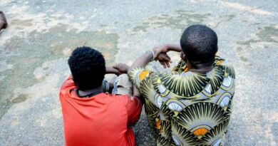 Oyo State Police Bust Railway Vandalism Syndicate, Recover Stolen Tracks Worths in #200M Oyo State Police Bust Railway Vandalism Syndicate, Recover Stolen Tracks Worths in #200M