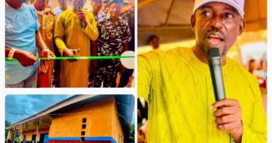 Olatunji commissions Oluyole’s Nigerian Forest Security Post barely a week after NUT CICS Housing Estate Olatunji commissions Oluyole’s Nigerian Forest Security Post barely a week after NUT CICS Housing Estate