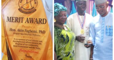 “I Am One of You, I’ll Continue to Support Our Mogajis’ As Fagbemi Donates One million naira to Ibadan North-West Mogaji’s Anniversary celebration