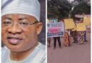 ADC Members Protest at INEC, Demand Suspension of Adegoke’s Candidacy