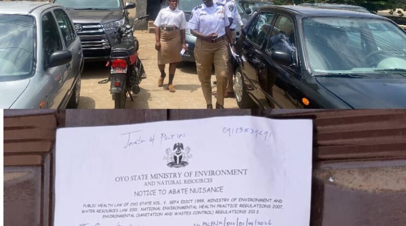 Oyo Govt Begins House-to-House Waste Bin Enforcement, Gives Defaulters 48-Hour to Comply or Face Closure