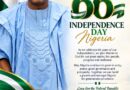 Nigeria at 66: Aleshinloye Urges Nigerians to Embrace Patriotism, Renewed Hope